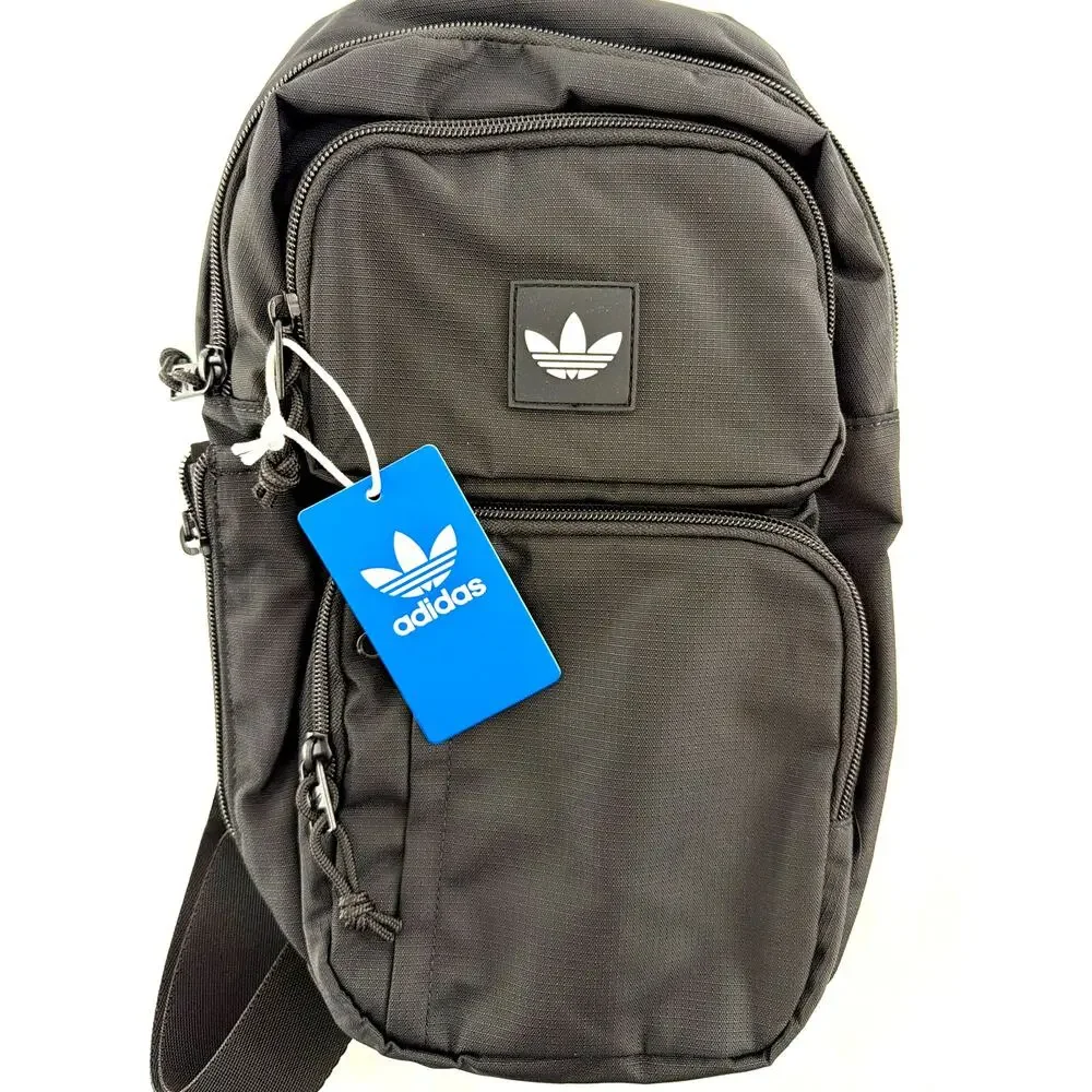 Adidas Black Utility 4 Sling Bag Size One Size